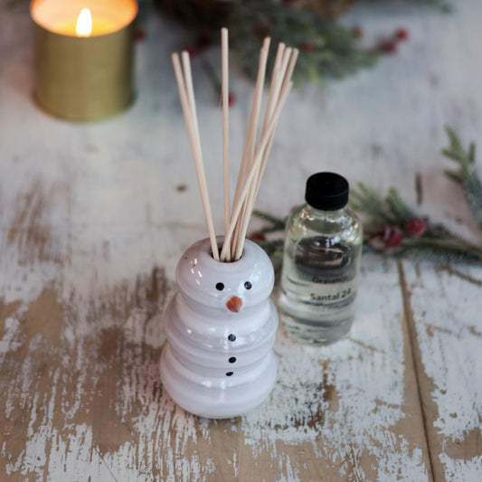 Snowman Reed Diffuser