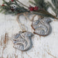 Squirrel Stoneware Ornament