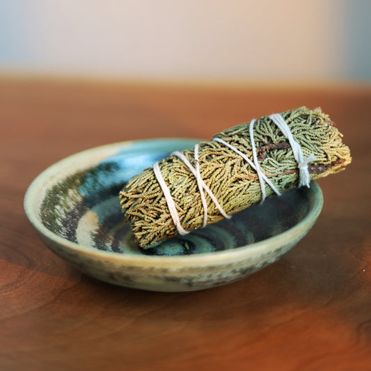Ritual Bowl in Moss Green