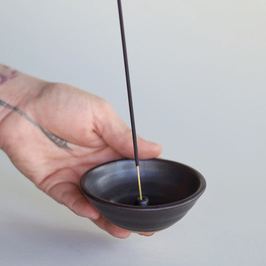 Incense Dish | Black Small