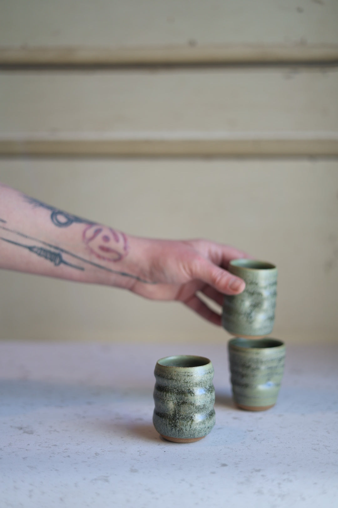 Artist Choice Sipper in Moss Green