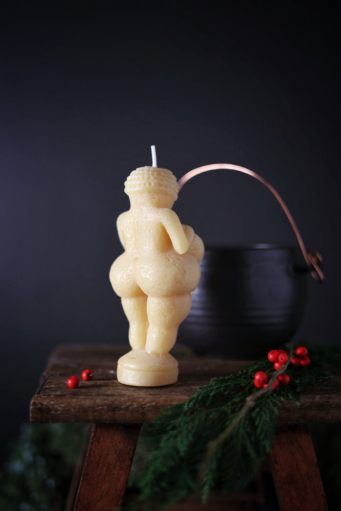 
                  
                    Venus of Willendorf Beeswax Candle
                  
                