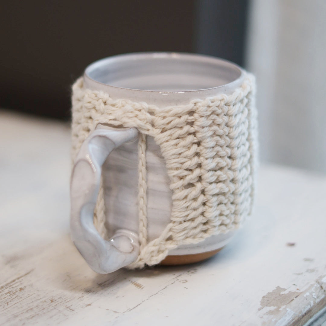 Mug Cozy | Crocheted mug warmer