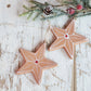 Handmade Ceramic Star Ornament