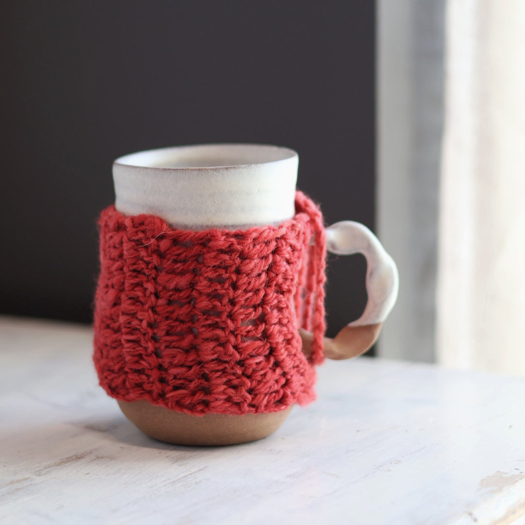 Mug Cozy | Crocheted mug warmer