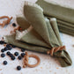 Jade Olive Cloth Napkin