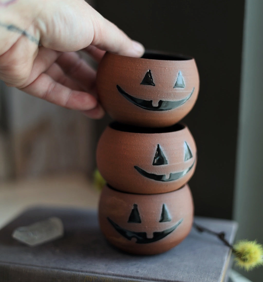 Little  Punkin' Cup | Handmade for Halloween