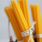 Beeswax Slender Candles set of 12