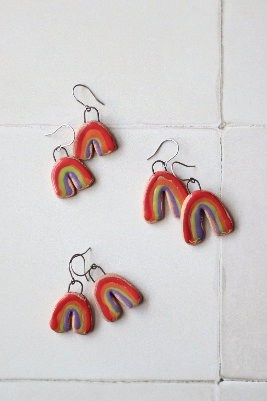 Rainbow Mini Earrings for Pride