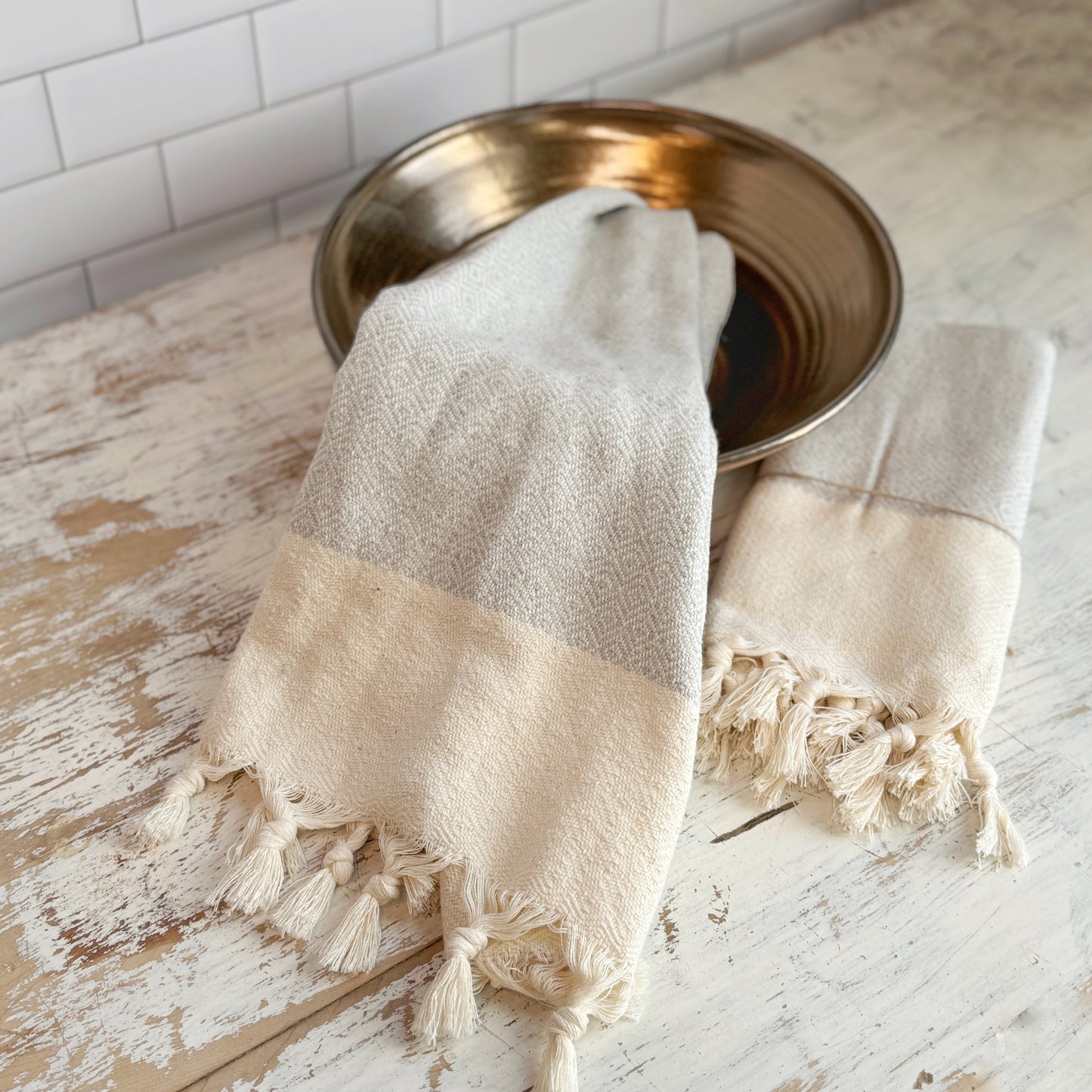 Diamond Turkish Cotton Kitchen Towel