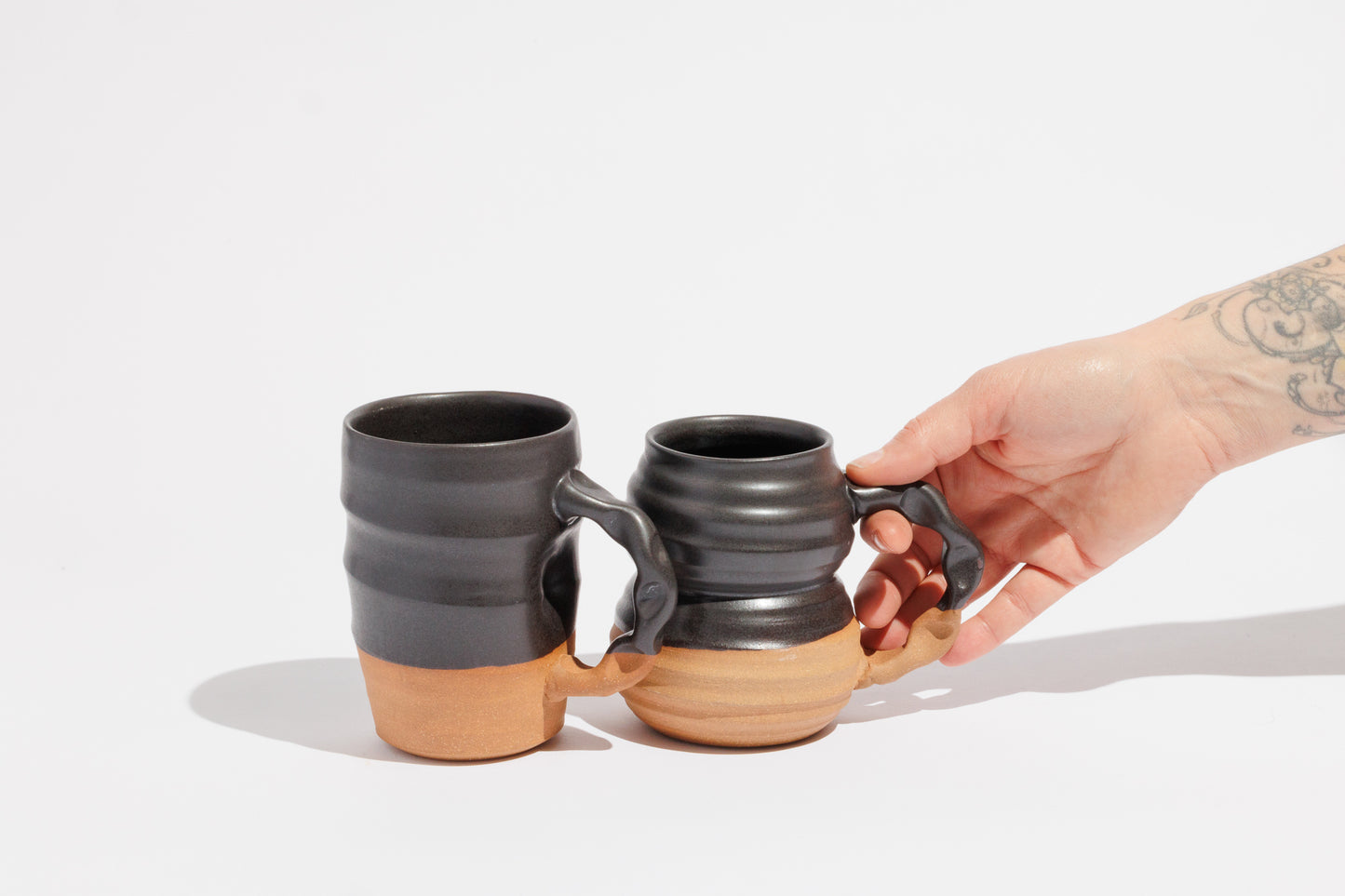 Cream Serenity Double Espresso Cup – Rebecca Graves Pottery