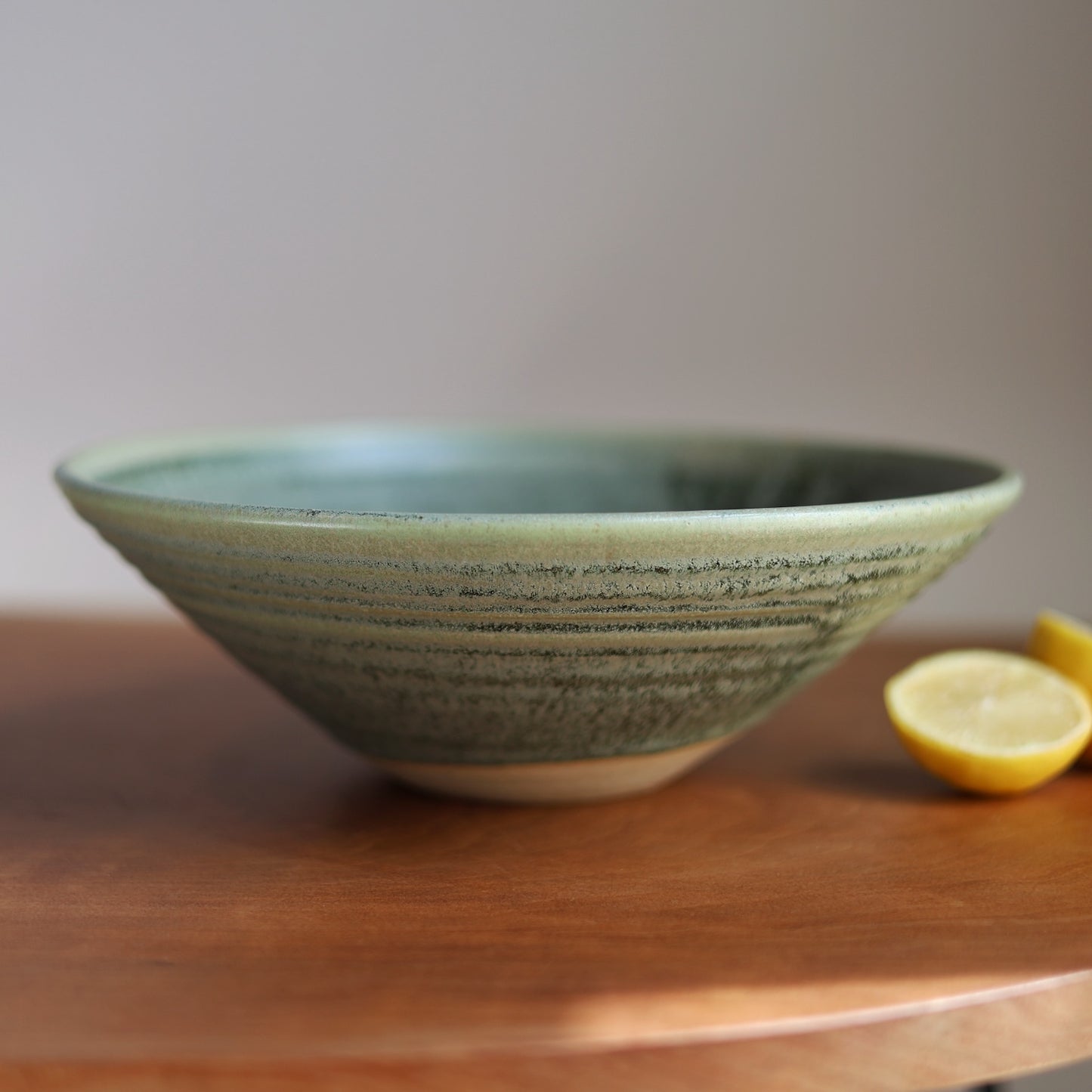 Harvest Bowl in Moss Green