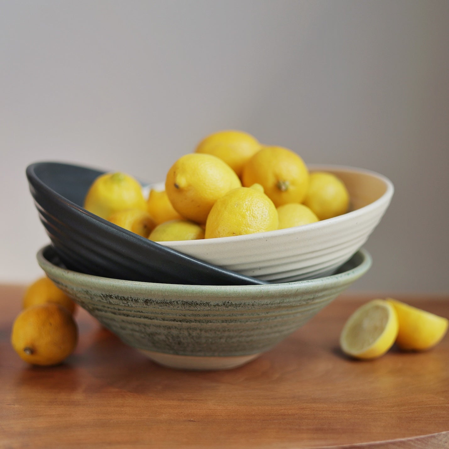 Harvest Bowl in Moss Green