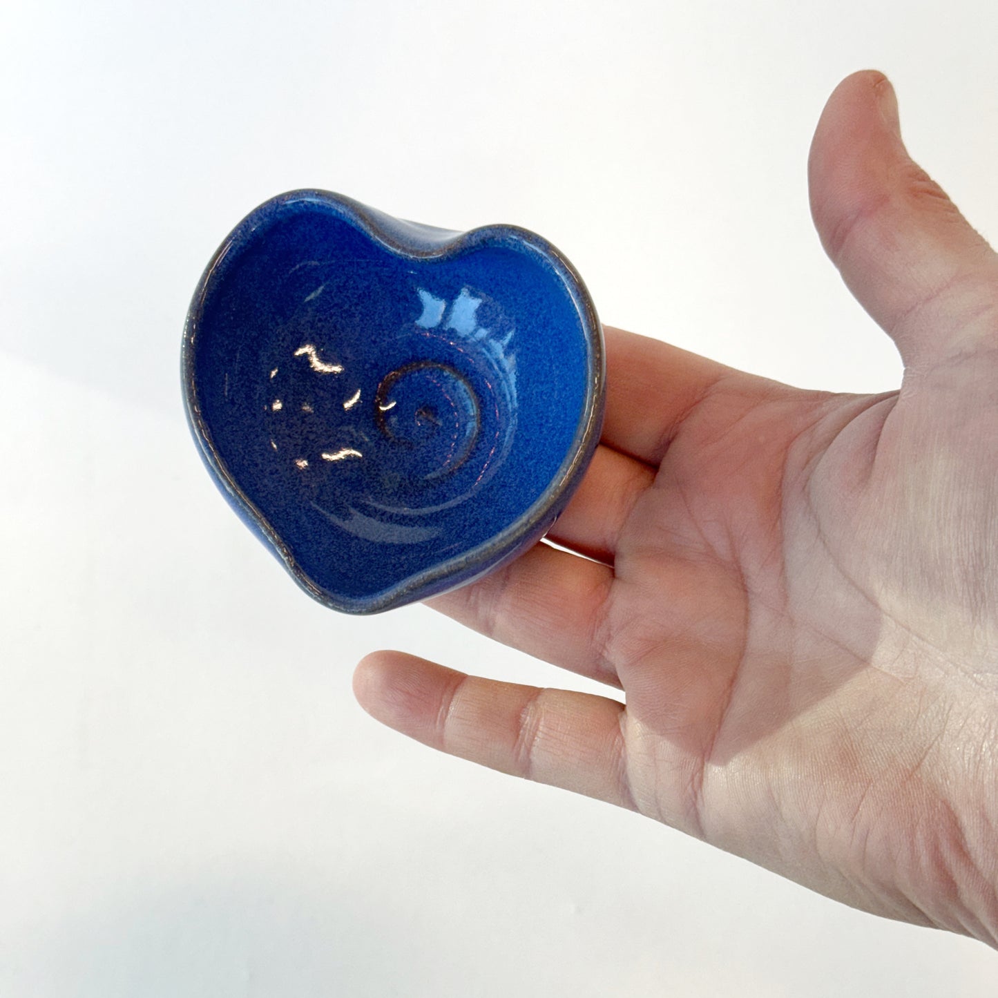 Heart Bowl Petite in Cobalt