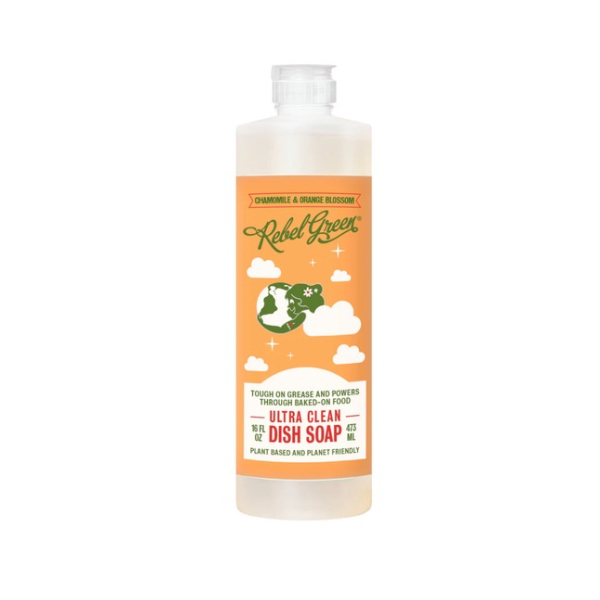 Rebel Green Dish Soap -9 fragrances 16 oz