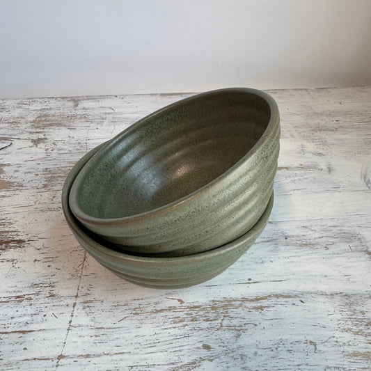 Ice Cream Bowl in Sage Green