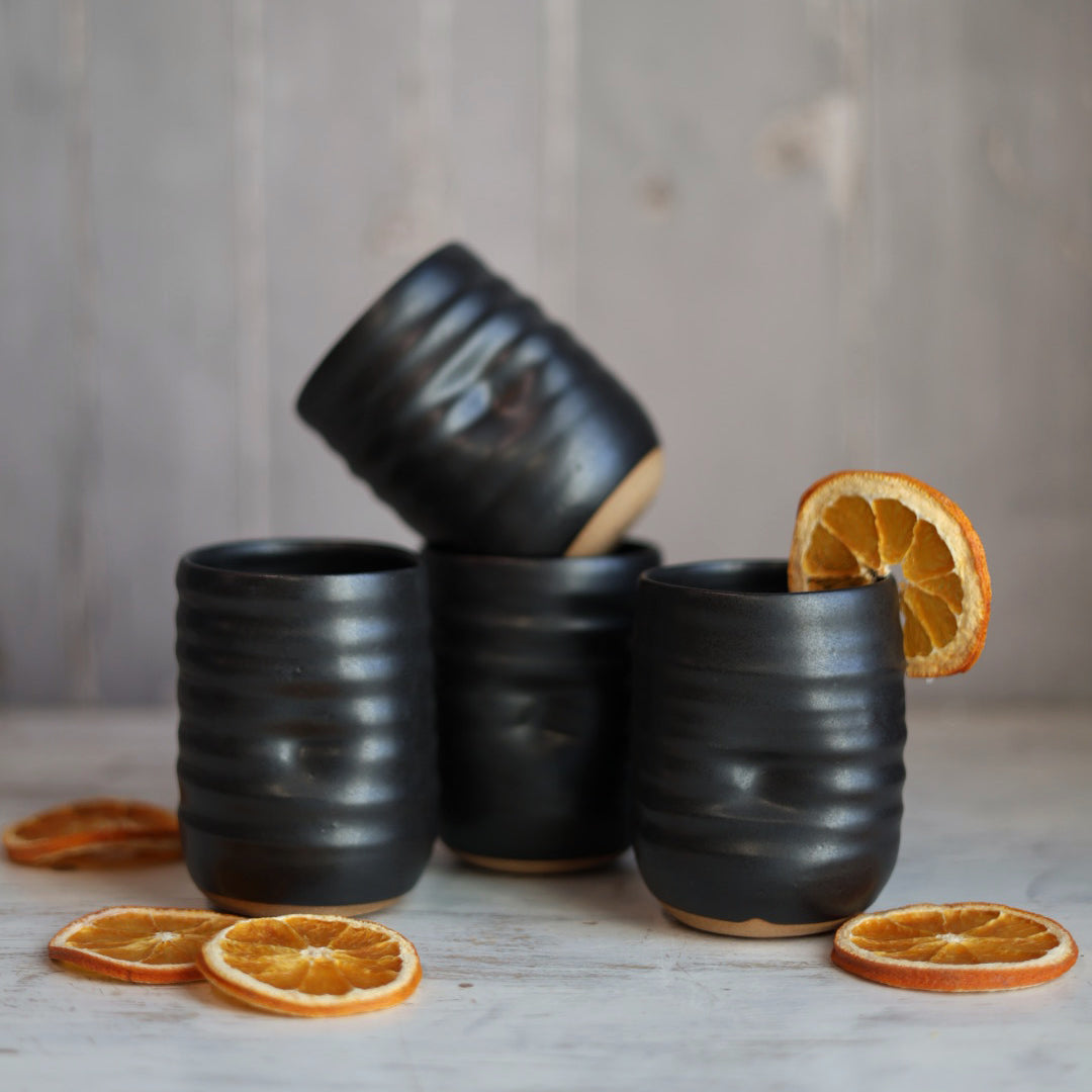 Reclamation Wine Cup in Black