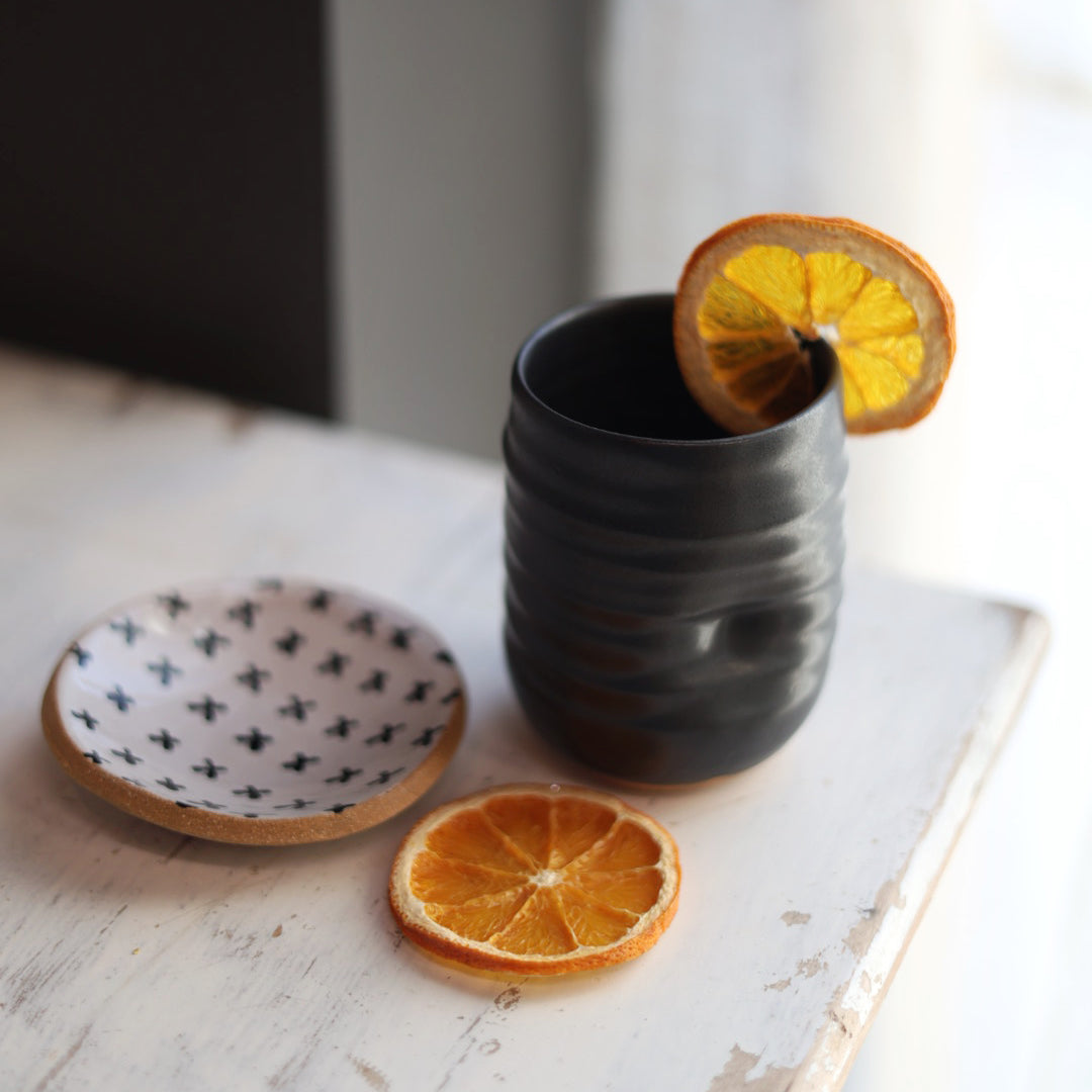 Reclamation Wine Cup in Black