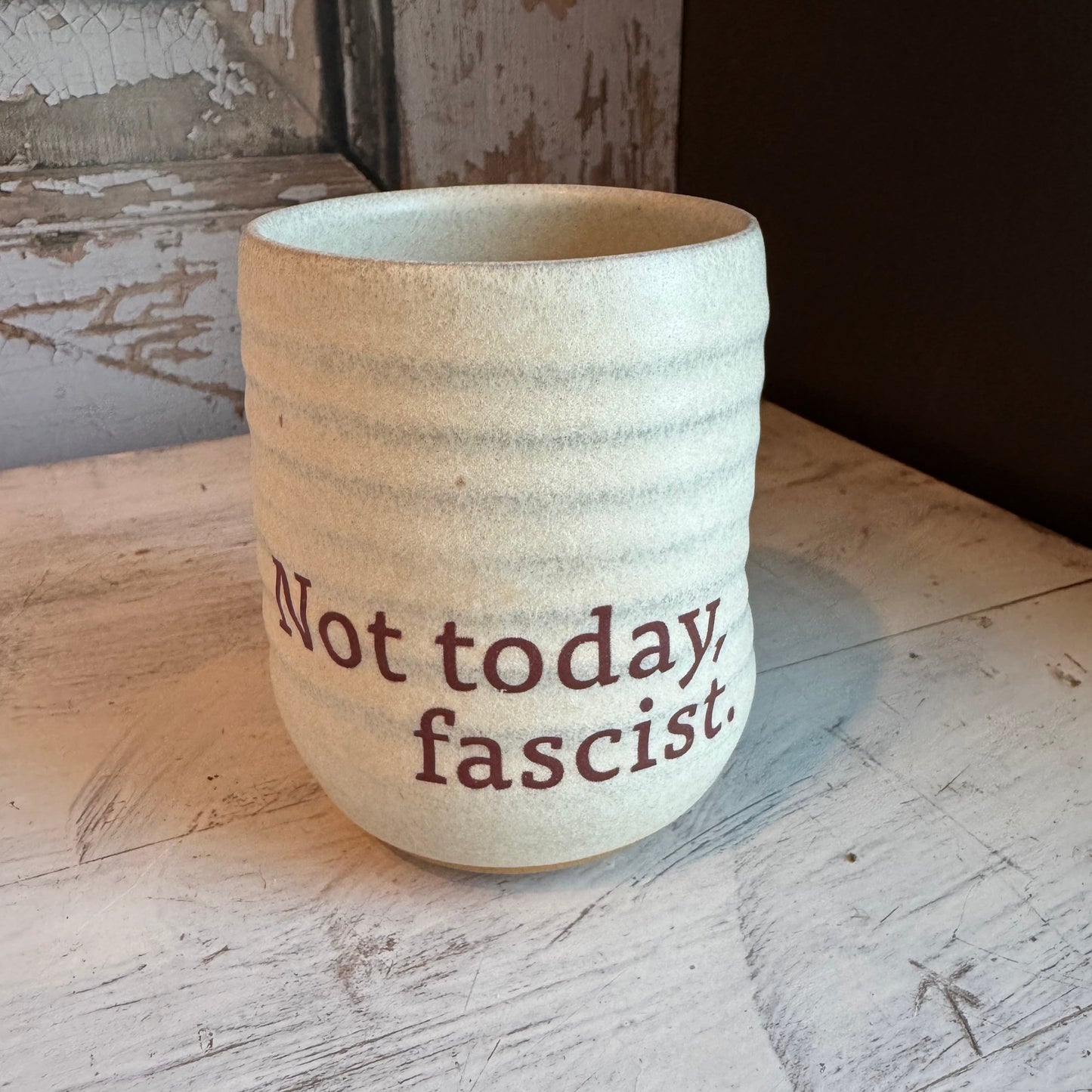 RESIST COLLECTION - Limited Edition Everyday Tumblers in Cream