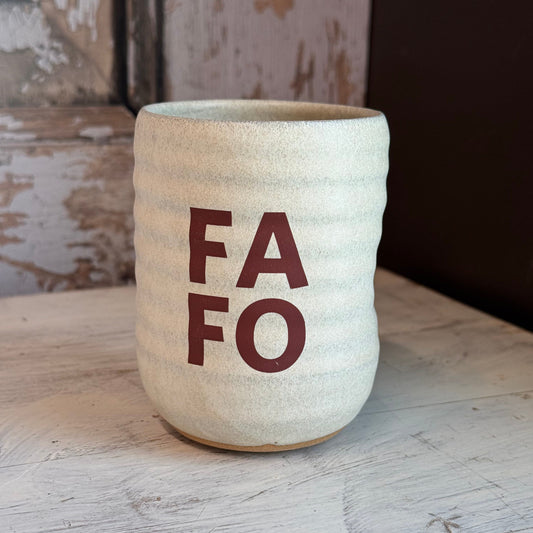 RESIST COLLECTION - Limited Edition Everyday Tumblers in Cream