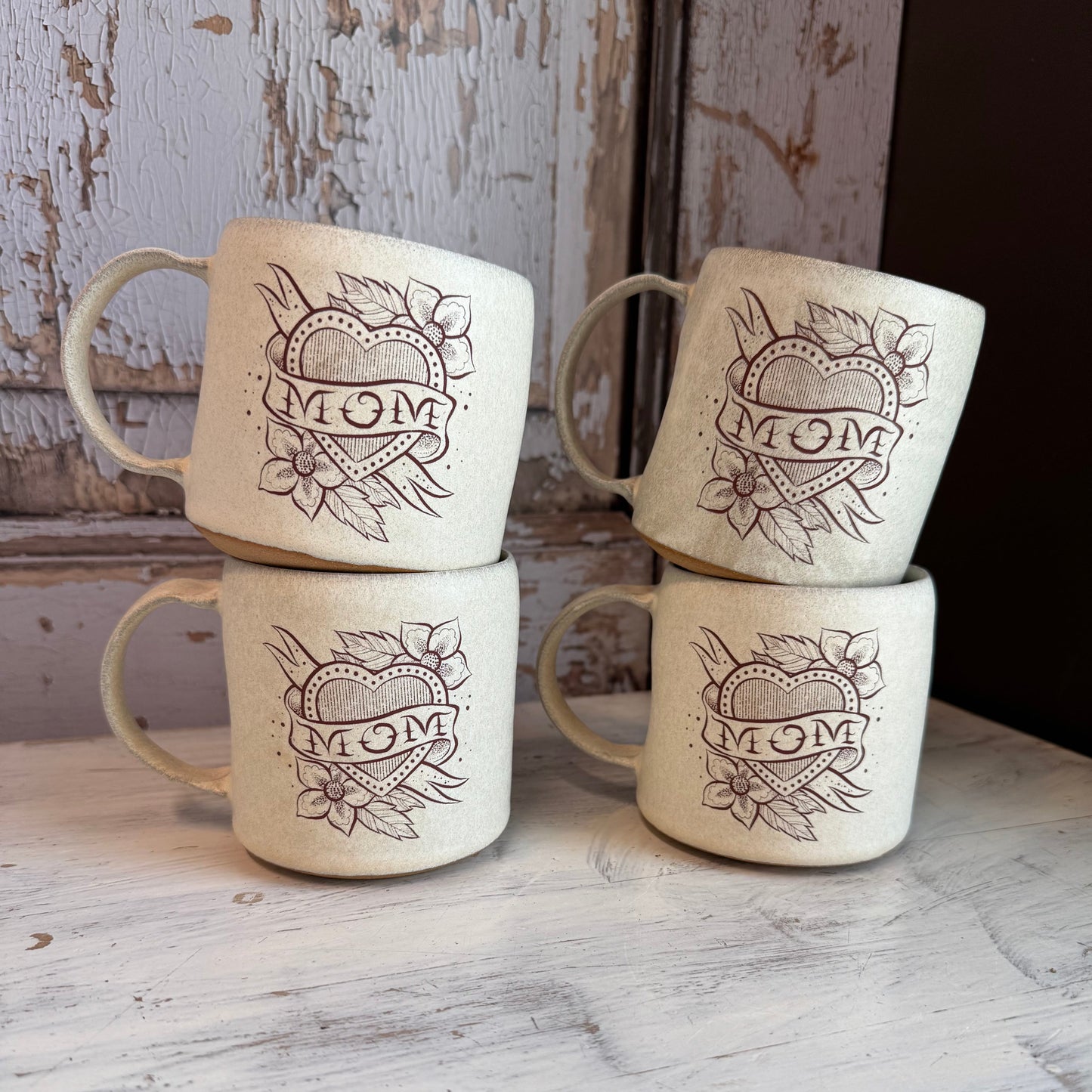 MOM Smooth Mug in Cream