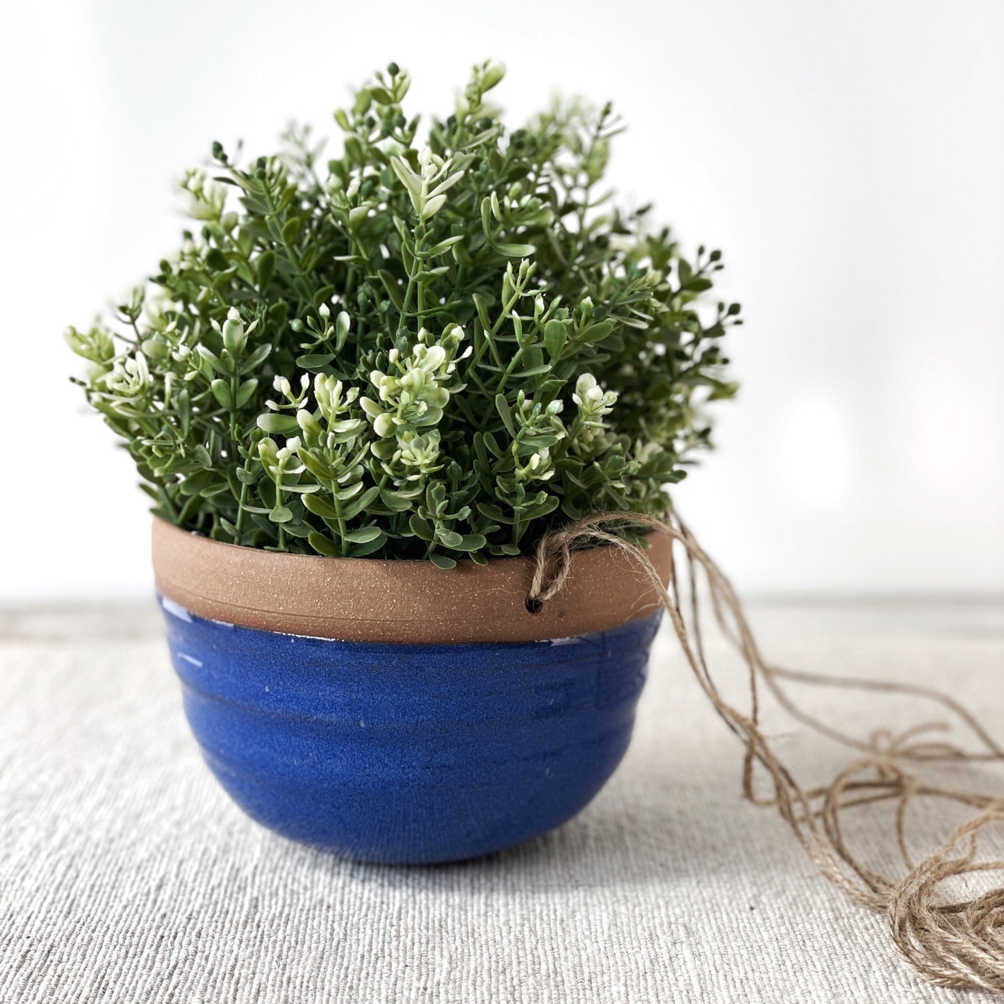 
                  
                    Cobalt Large Hanging Planter
                  
                