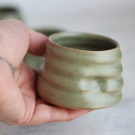 Tipsy Tumbler in Sage Green