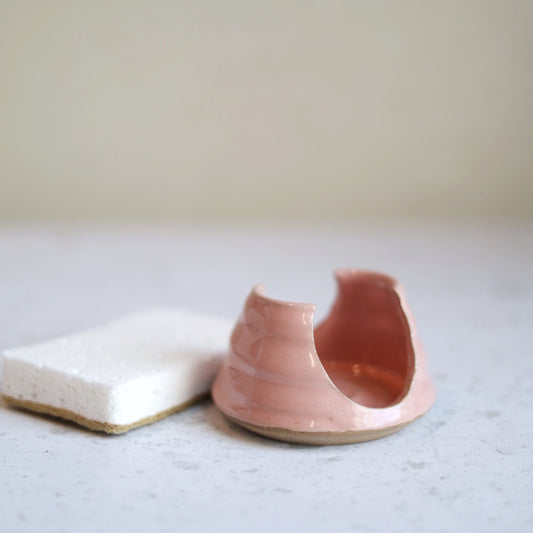 Sponge Holder in Blush Pink