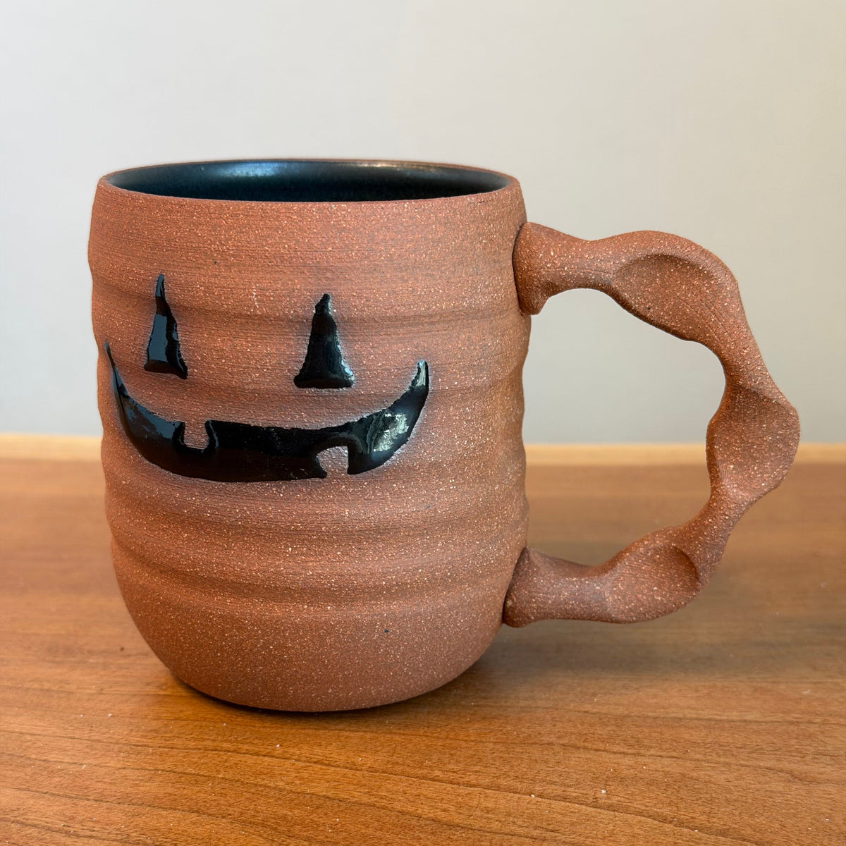 Jack O Lantern Pumpkin LEFTY Companion Mug