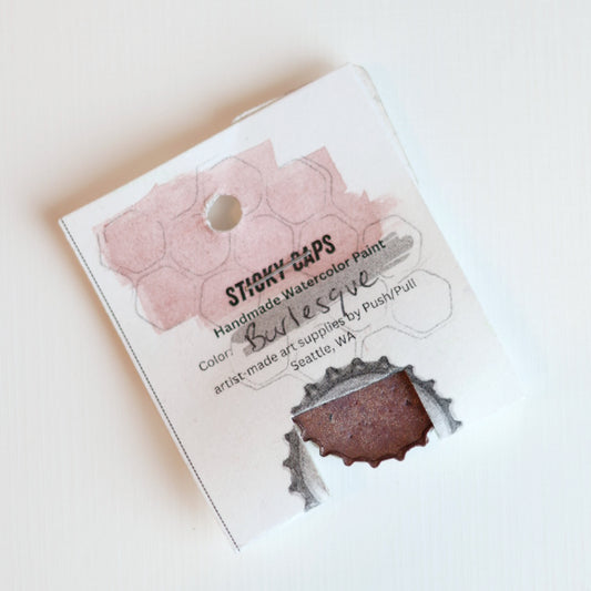 Watercolor Sticky Cap - Burlesque