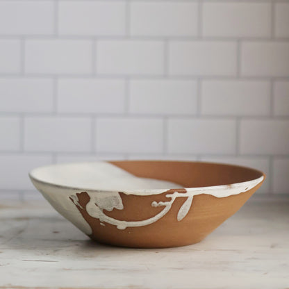 Handmade Ceramic Flow Centerpiece Bowl