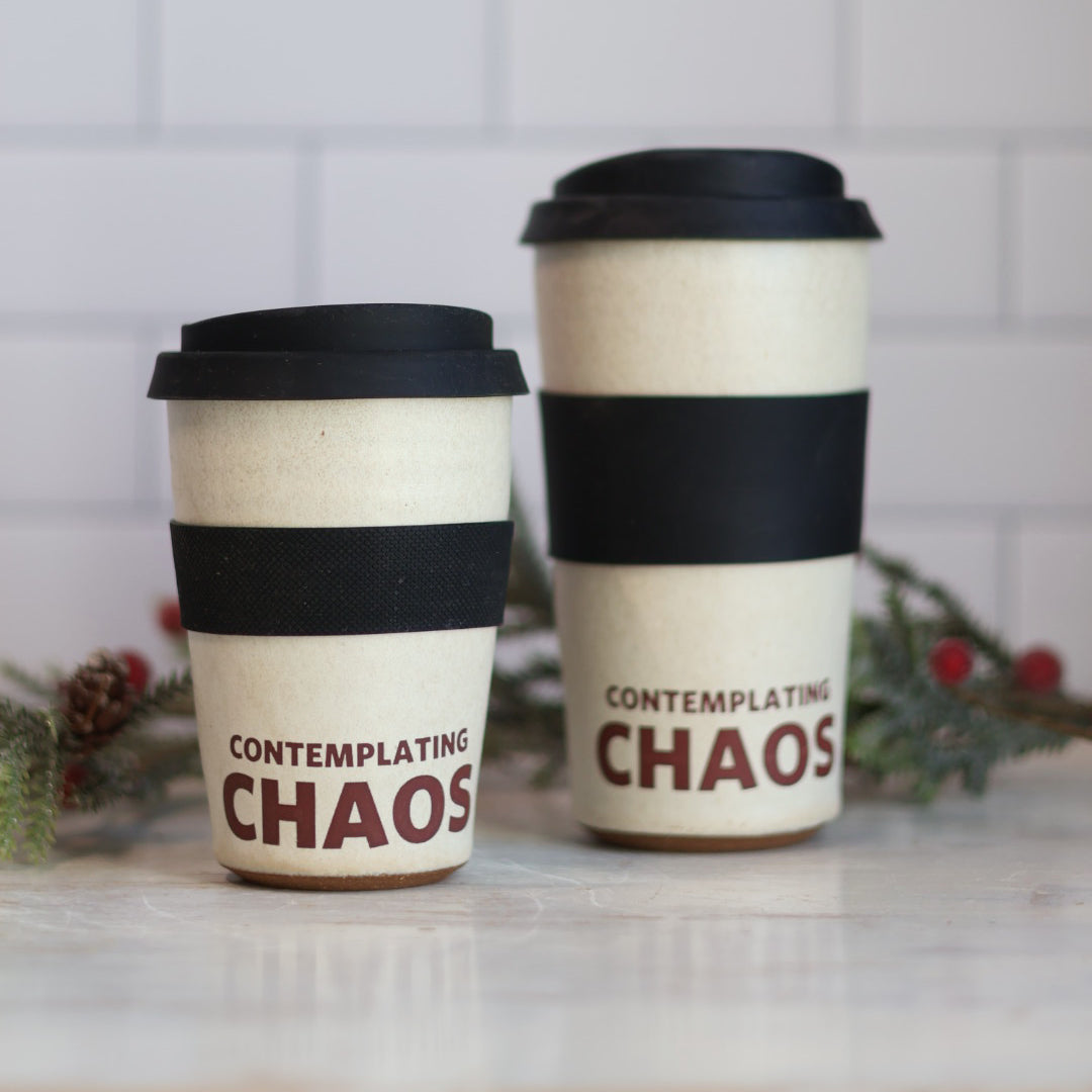 Contemplating Chaos Travel Tumbler