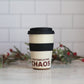 Contemplating Chaos Travel Tumbler