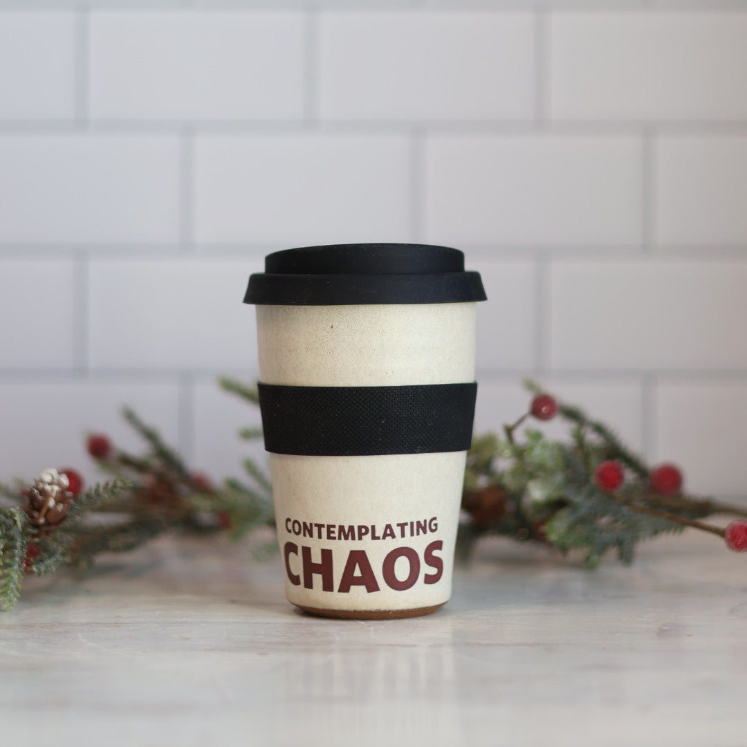 Contemplating Chaos Travel Tumbler