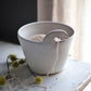 Modern Yarn Bowl in Cream