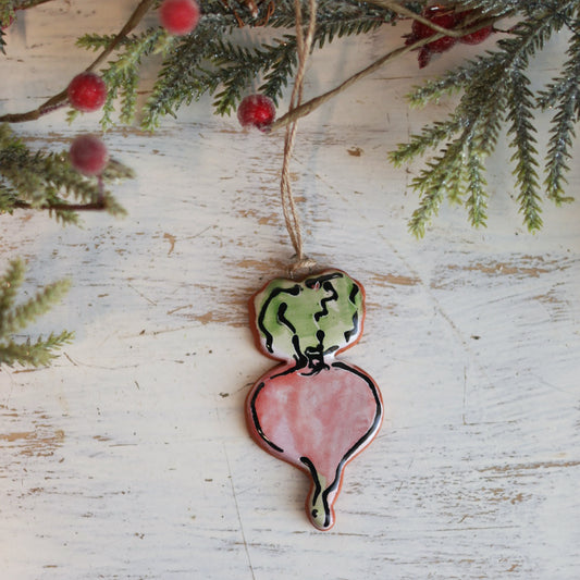 Radish Holiday Ornament | Garden Fresh Holiday Decor