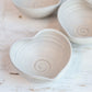 Heart Bowl in Cream