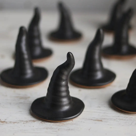 Black Witch Hat | Handmade for Halloween