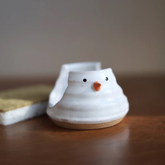 Snowman Sponge Holder - PREORDER