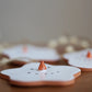 Handmade Ceramic Melted Snowman Ornament PREORDER