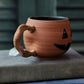 Jack O Lantern Pumpkin Mug | Handmade for Halloween