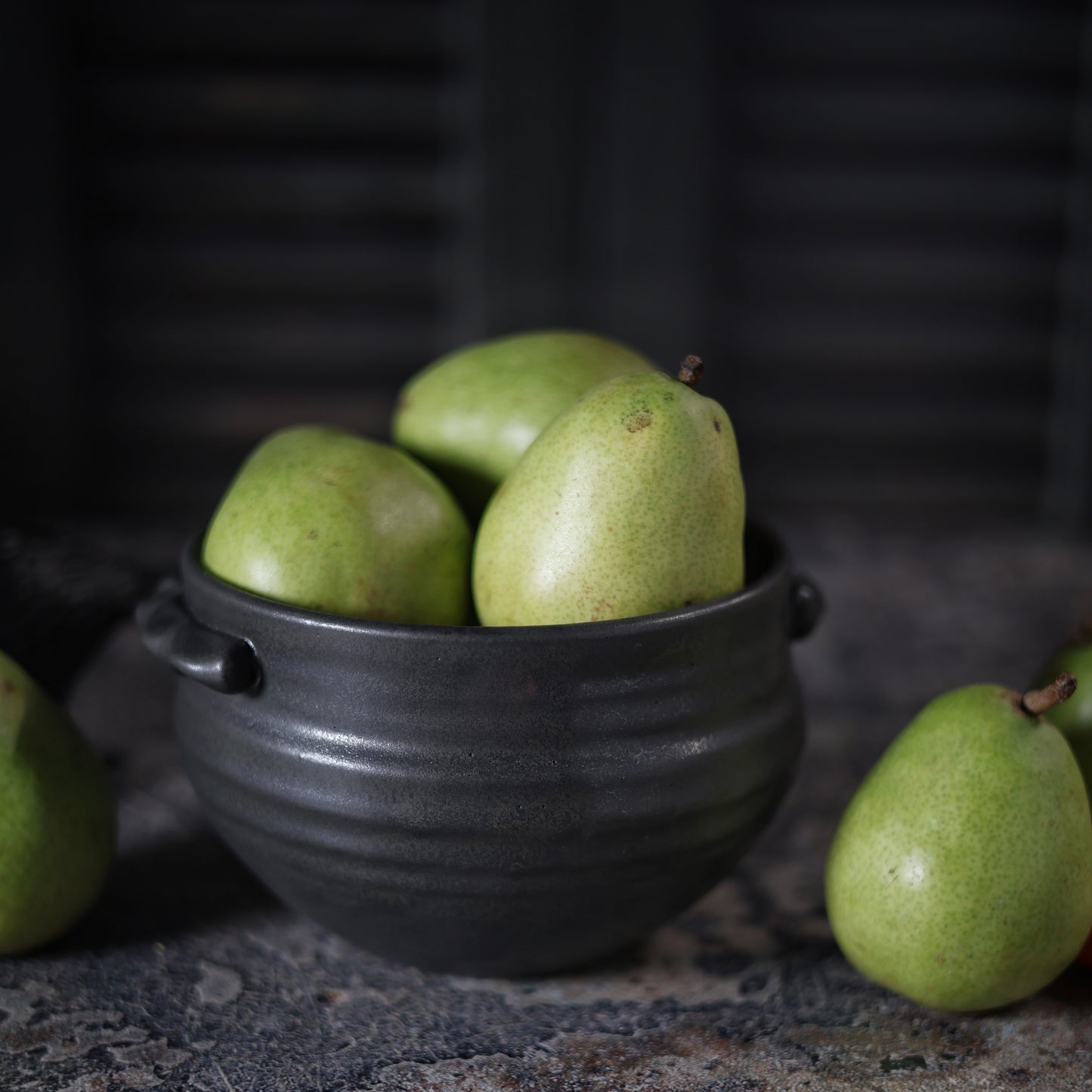Black XL Cauldron Bowl | Slow Dark