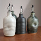 Olive Oil Cruet in Cream