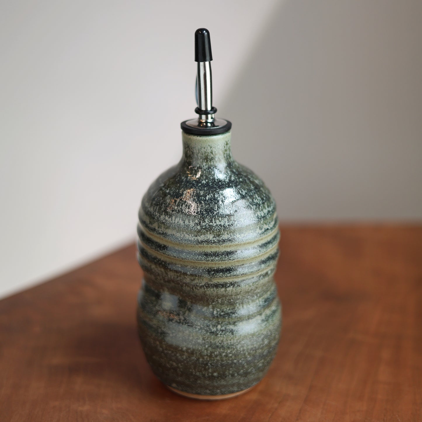 Olive Oil Cruet in Sage Green