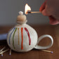 Rainbow Writer's Oil Lamp