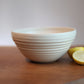 Small Serving Bowl in Cream