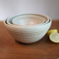 Small Serving Bowl in Cream