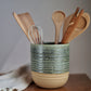 Utility Crock in Moss Green - Large