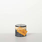 Distressed Black Pillar Candle Small