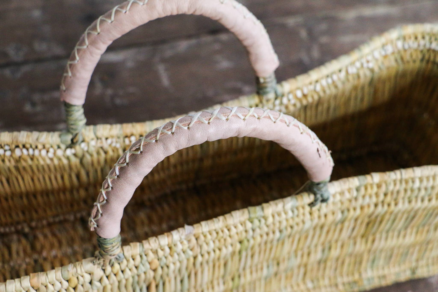 Garden Trug Basket, Brown: Natural